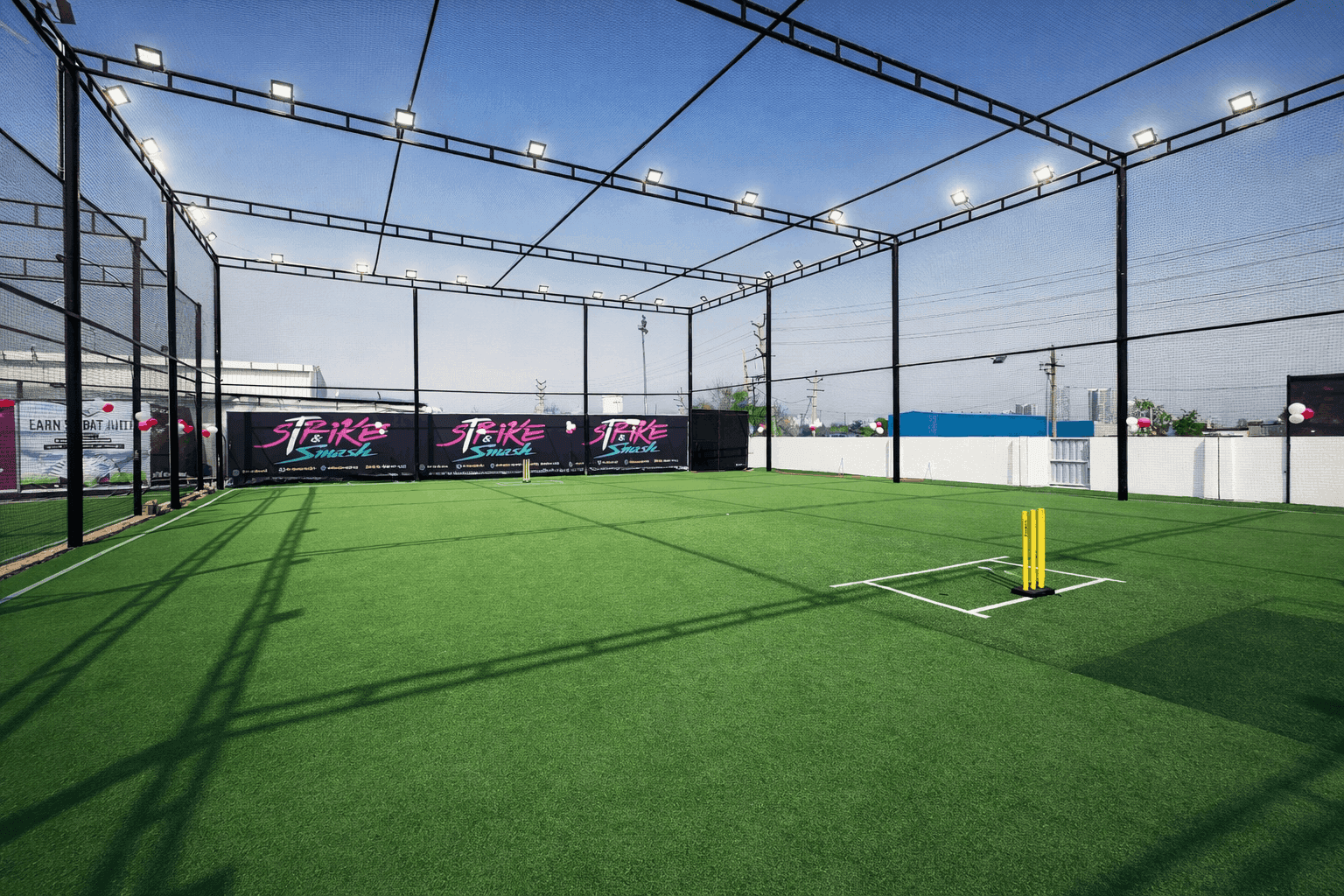 Box cricket arenas