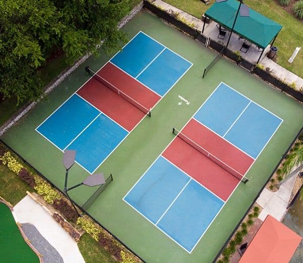 Pickleball courts